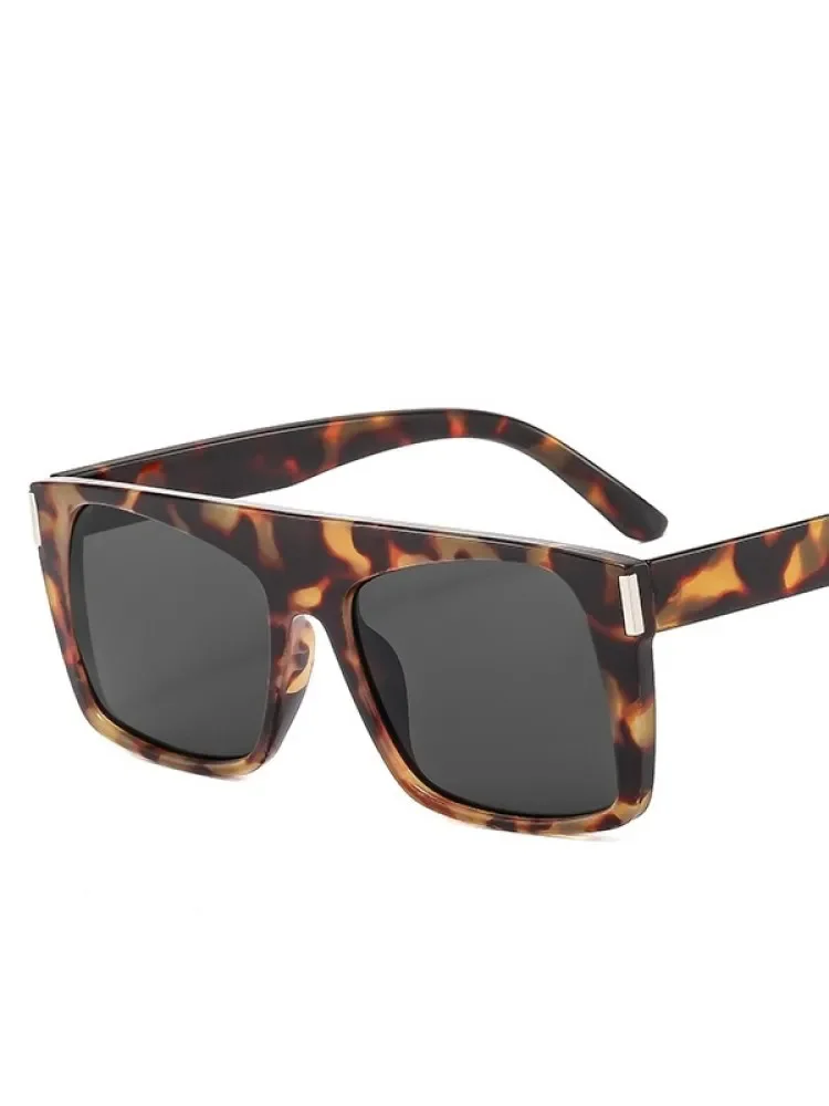 

Модные квадратные солнцезащитные очки большого размера для женщин и мужчин, брендовые дизайнерские новые нерегулярные модные солнцезащитные очки Ins Glasses Shadow UV400