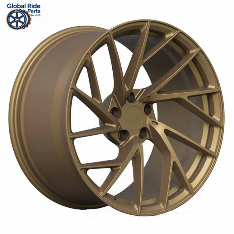 

Подходит для Audi R8 R3 RS Бронзовые колеса 19, автомобильные кованые диски