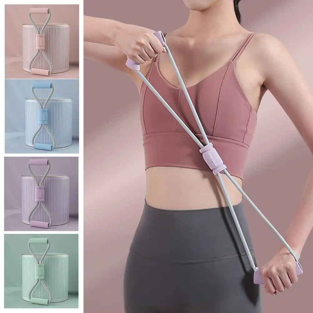 Octagonal Chest Expansion And Chest Molding Device Yoga Elastic Rubber Device Resistance Band Belt Rope With Tension Breast V4u3