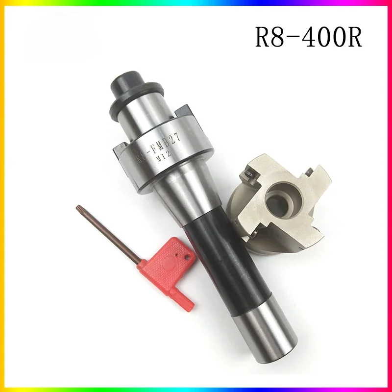 

NEW 1set R8 FMB22 FMB27 FMB32 shank spindle 300R 400R 50L 63L milling cutter head BAP300 BAP400 spindle tool holder R8 FMB