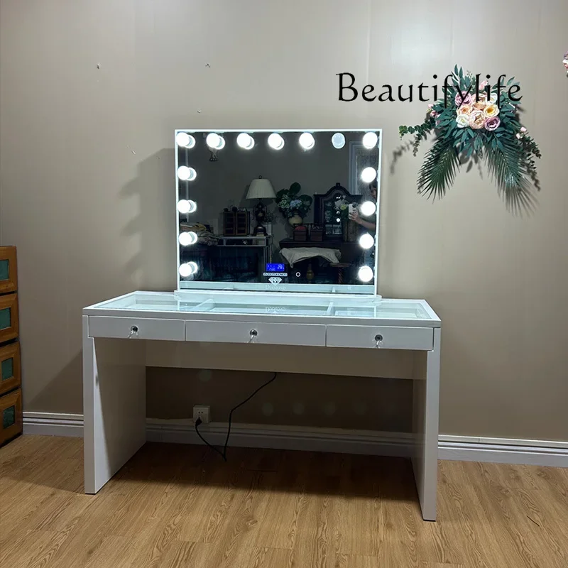 Q Dresser, makeup table, studio paint long makeup table Modern simple makeup table
