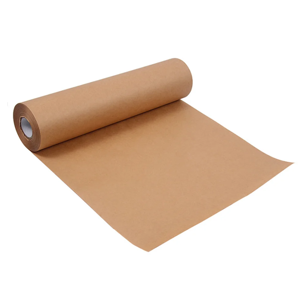 Brown Kraft Paper Roll Wedding Wrapping Book Cover Flower Package Flowers Packing