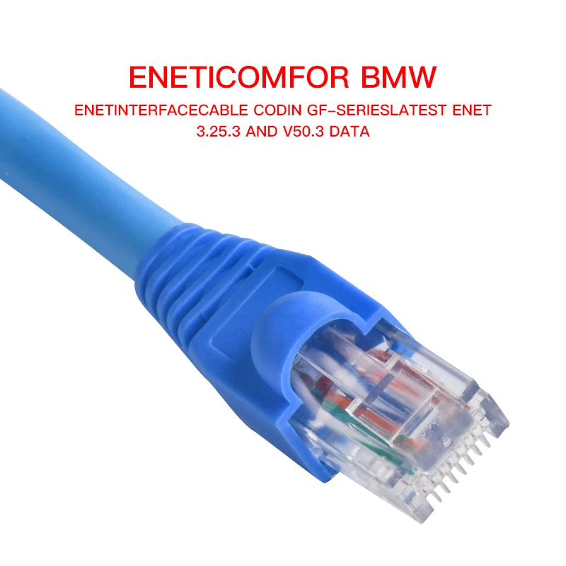 Quality ENET cable for Car BMW FG-series Coding Diagnostic Cable ICOM OBD2  Ethernet to Data OBDII Coding Hidden Data Tool