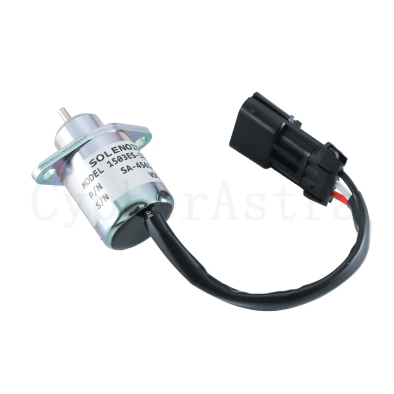 1503ES-12A5UC9S Fuel Shut Off Solenoid SA-4561T for Kubota Engine V1505 D1105 25-15230-01 12V