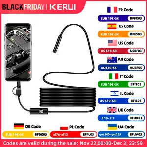 كاميرا صغيرة Micro USB من النوع C Borescope ، منظار Android ، LED مقاوم للماء ، فحص السيارة ، HUAWEI ، Xiaomi ، PC ، 3 في 1 ، 7 مم أعلى 6 مبيعات مصباح يدوي ياني - No3