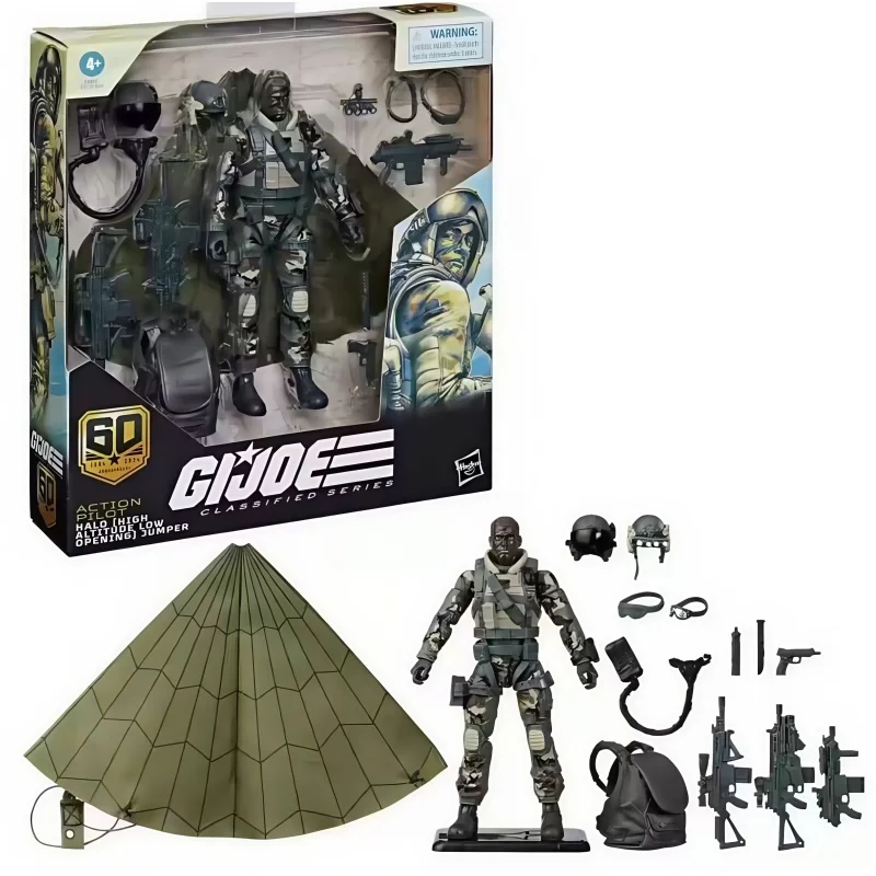 Nowy oryginalny G.I. Joe Gi Joe Classified Series 60. rocznica akcji Marine Sniper Model postaci zabawka Hobby prezenty ograniczone