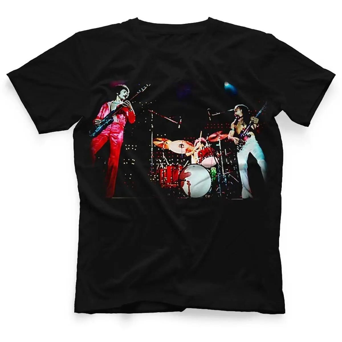 

70s Rock Band Grand Funk Railroad Mel Schacher Mark Farner T Shirt Shinin' On