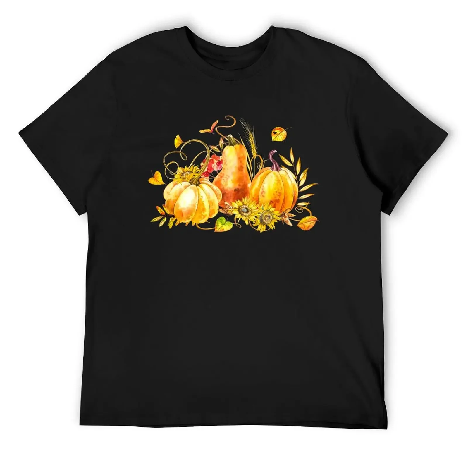 Pumpkins composition T-Shirt plus sizes shirts graphic mens designer clothes