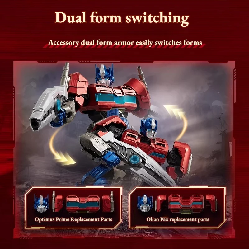 

Игровая фигурка Blokees Transformers Legendary Edition: Оптимус Прайм, подвижная модель с шарнирами, коллекционная, подарок на день рождения для детей