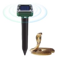 Ultrasonic Solar Power Animals Cat Repellant For Outdoor Waterproof kitten Meowing Mole Repeller Stake Chipmunks Voles snakes