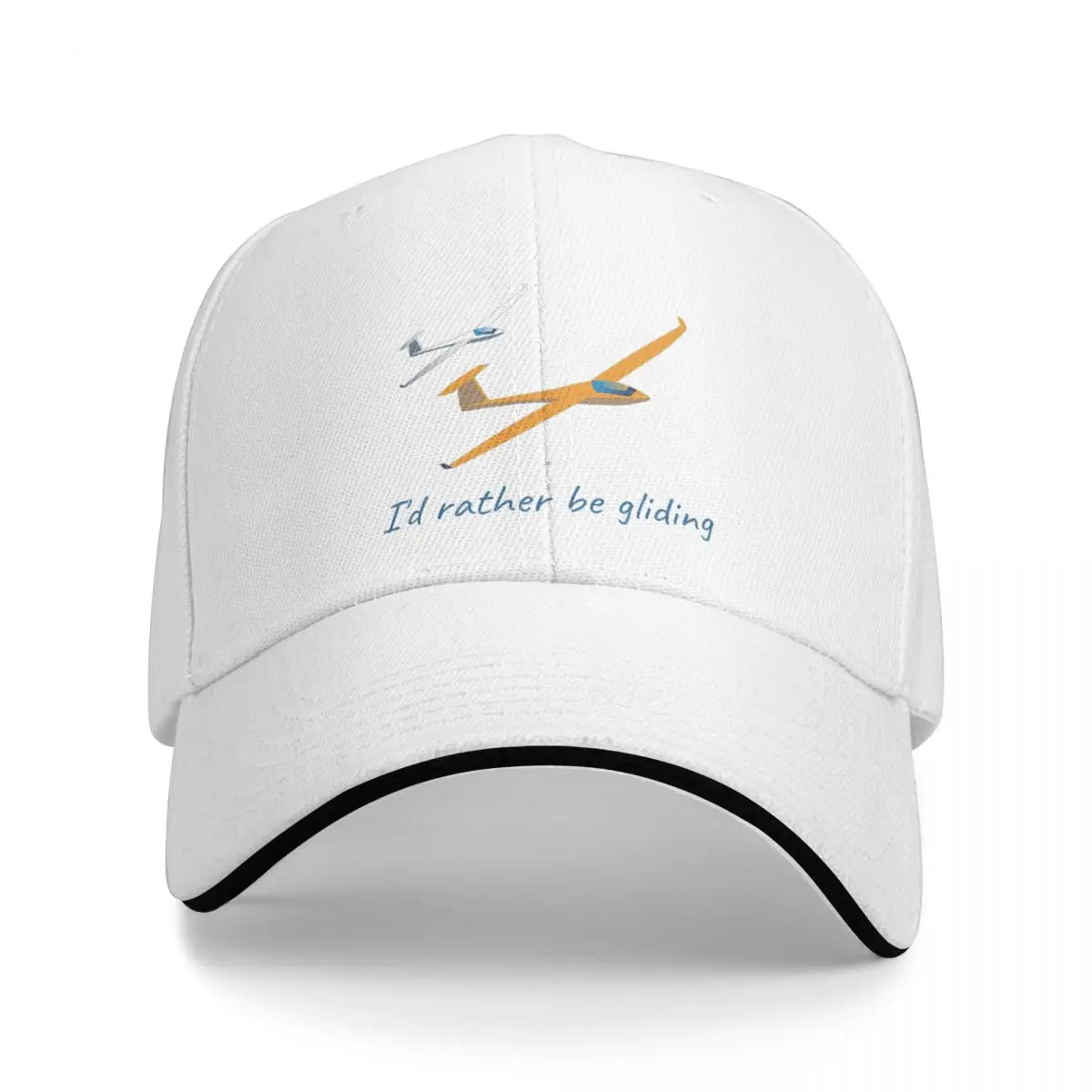 Glider Gliding Aircraft Soaring Pilot Aviation Flying Baseball Cap Designer Hat Christmas Hat Boy Child Women\'s