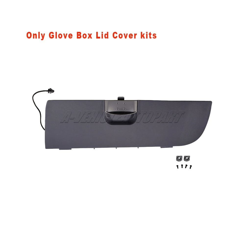 New PZ416-93403-00 962293 For Toyota Aygo Peugeot 107 Citroen C1 Gray Glove Box Lid Cover Kits Easy Installation Car Accessories