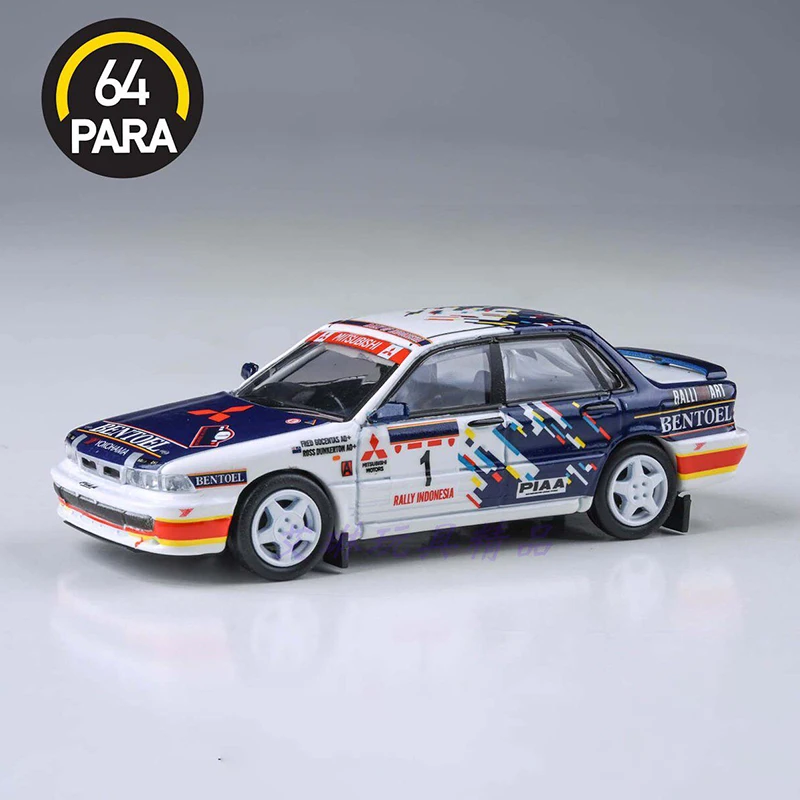 para-1-64-ギャラン-vr-4-1993-インドネシアラリー合金車ダイキャスト＆車両カーモデルミニチュアスケールモデルカー、コレクションギフト用