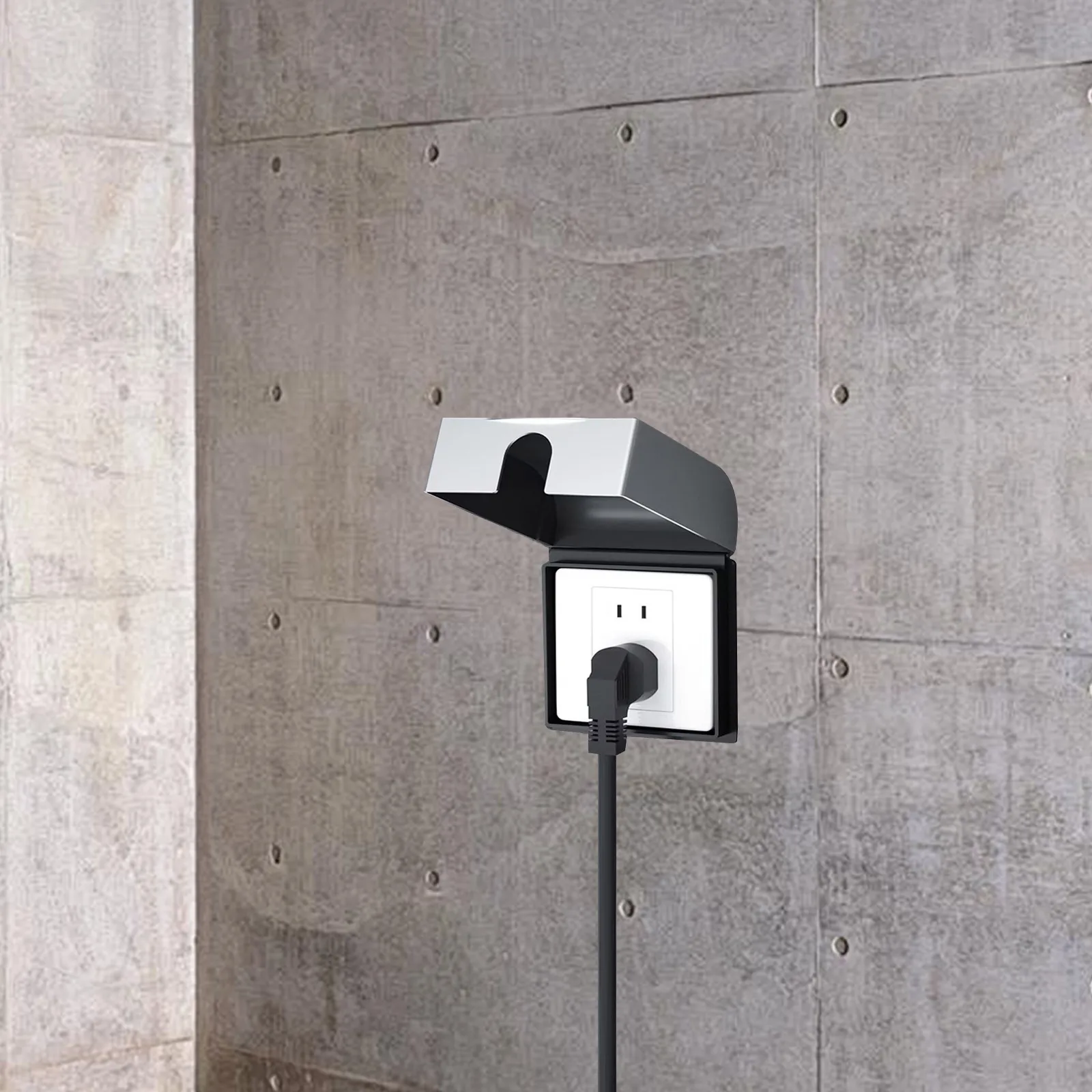 Switch Socket Waterproof Cover Stainless Steel 86 Type Rainproof Box Outdoor Electrical Protection Case Weatherproof Outlet