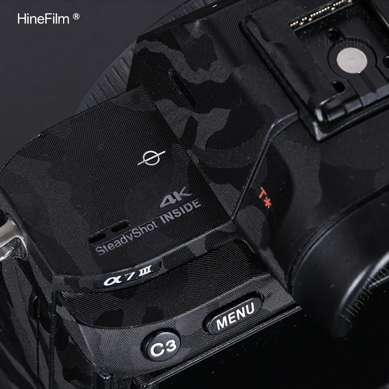 Hinefilm A7M3 Camera Decal Skins A7 III Anti-scratch Wrap Cover Film For Sony ILCE-7M3 A7RIII A7III A73 Camera Sticker Protector