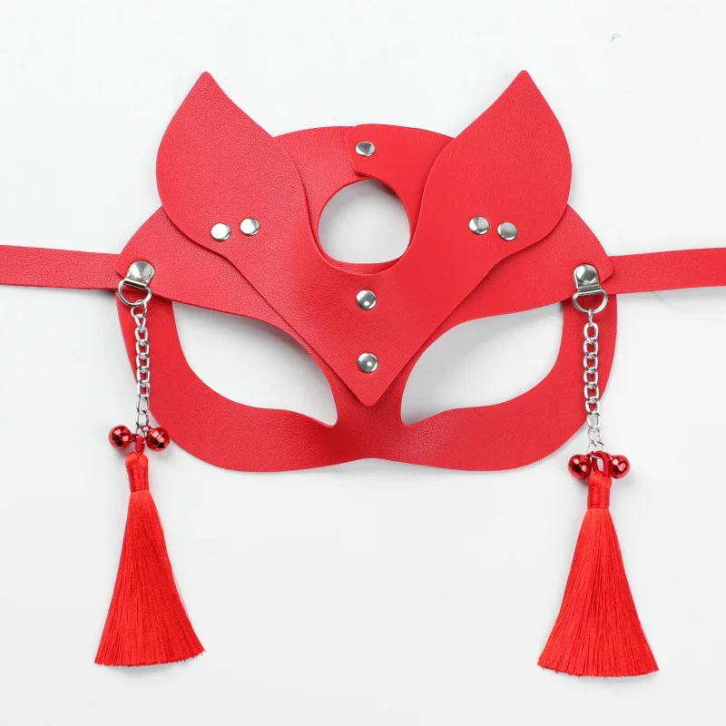 Сексуальная маска лисы с кисточками, эротическая маска для глаз, реквизит для ролевых игр для пар, игрушки для флирта для взрослых, девять стилей, вечерние маскарад