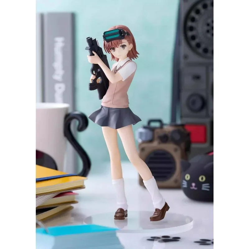 Original GSC POP UP PARADE A Certain Scientific Railgun Anime Figure Sisters Action Figure Toys for Boys Girls Kids Gifts