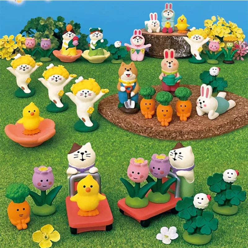 

Японский стиль, весенний сад, серия, сделай сам, тележка Zakka, лопата для кошек, чайник Шиба-ину, миниатюры кролика, реквизит для фотосъемки из смолы, декор