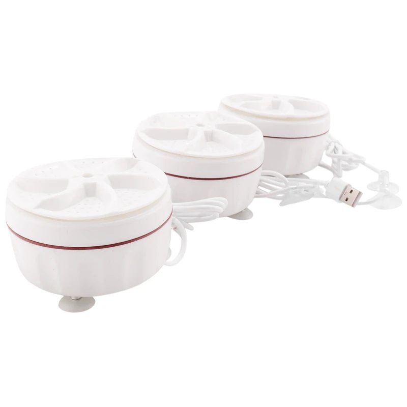 Mini Washing Machine USB Two-Way Rotating Turbine Portable Washing Machine For Sock Underwear For Travel