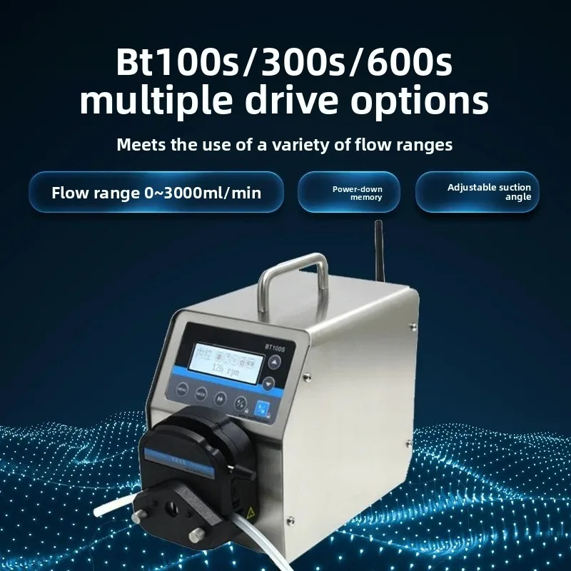 BT100S speed regulating peristaltic pump laboratory speed regulating constant flow pump YZ1525 pump head fluid transmission