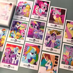 My Little Pony LOMO Card Rainbow Pony Daisy Luna Twilight Sparkle periferiche ad alta definizione Polaroid Photo Card Girl Gift