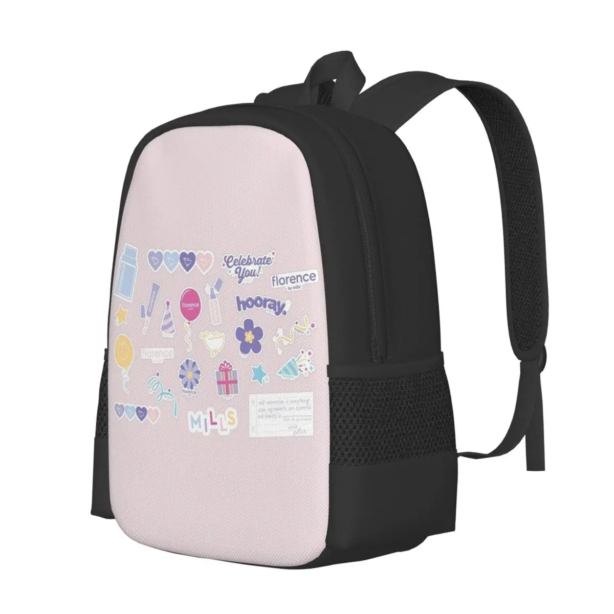 Florence By Mills Millie Bobby Brown Student Backpack School Bag Hiking Travel Daypack for Fashion Bookbag Shoulder Bags