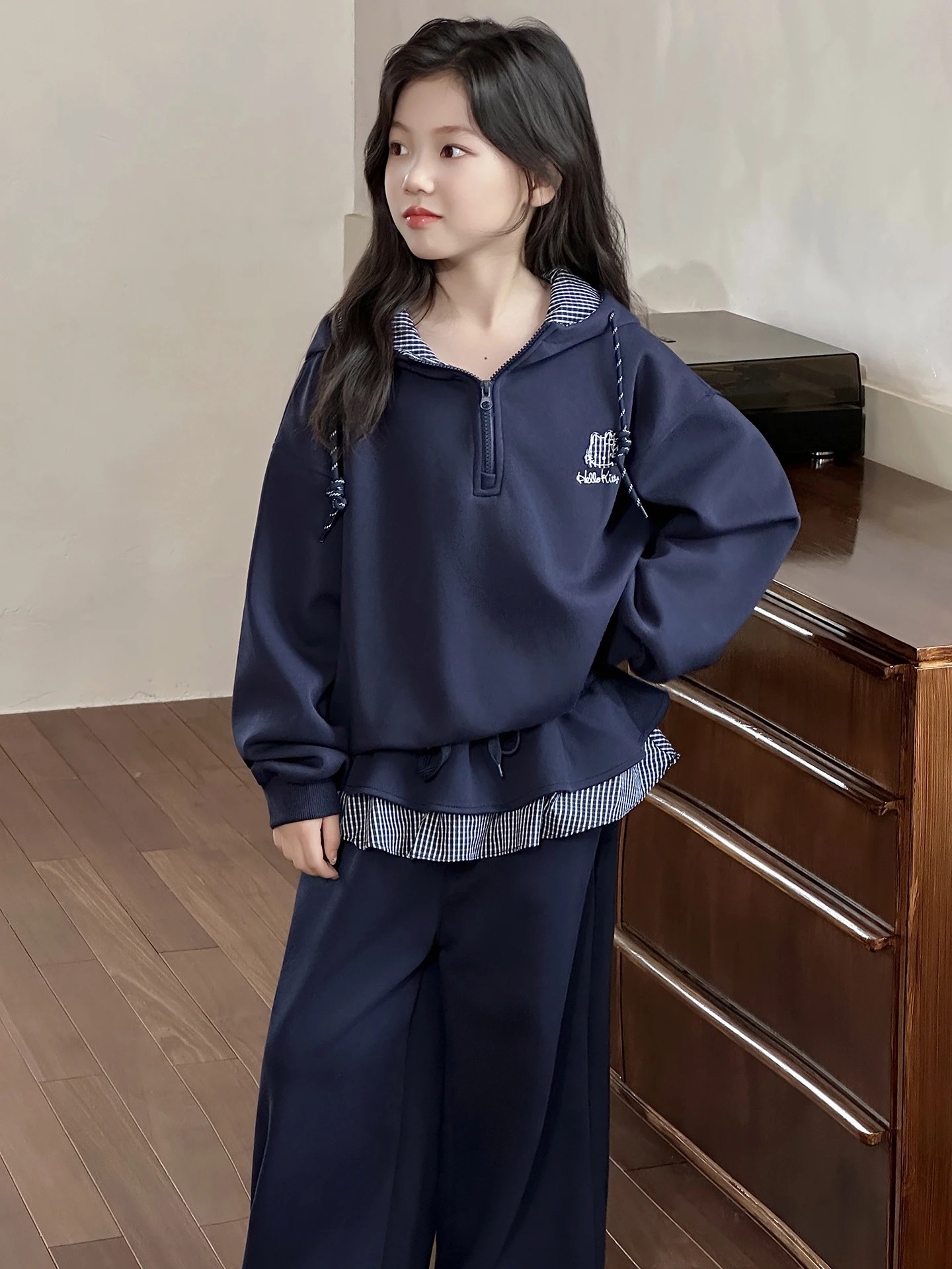 ensemble-bonnet-tricote-pour-filles-nouvelle-collection-printemps-2026-ensemble-deux-pieces-decontracte-et-tendance-pour-enfants-de-taille-moyenne-et-grande-confortable-et-respirant