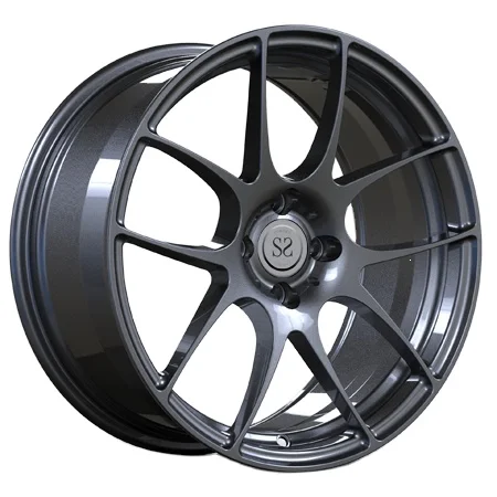 

Gun Metal Machined Face Design 1 Piece 18 19 20 Aluminum Alloy Forged Wheels For C43