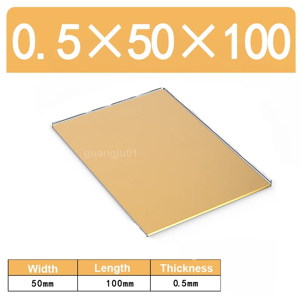 Brass Plate Frame Model Mould DIY Contruction Brass Pad Brass Sheet Customized Size Thickness 0.5/0.8/1/1.2/1.5/2/2.5/3/4/5/6mm