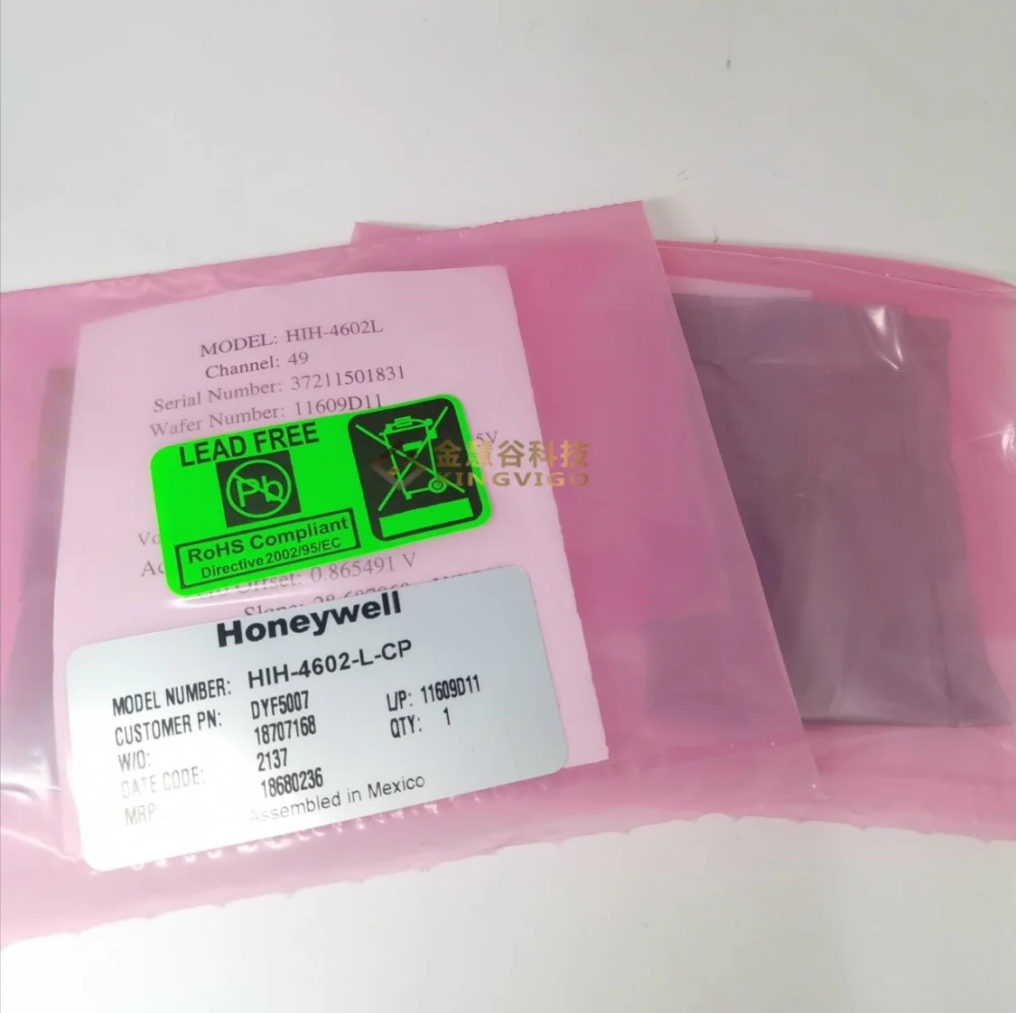 HIH4602-L-CP Honeywell Authorized Agent Temperature and humidity sensor New original Fast shipping