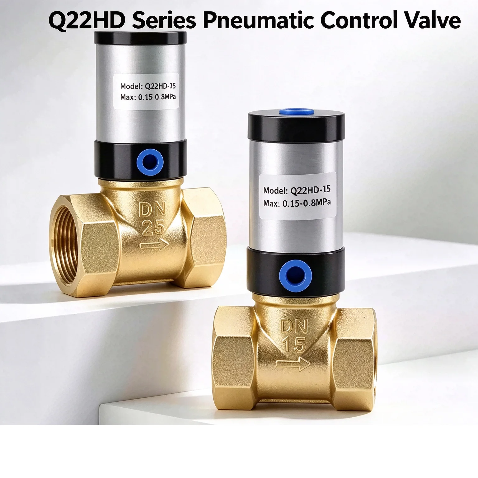 Brass Pneumatic Air Control Valve Q22HD Series G1/2