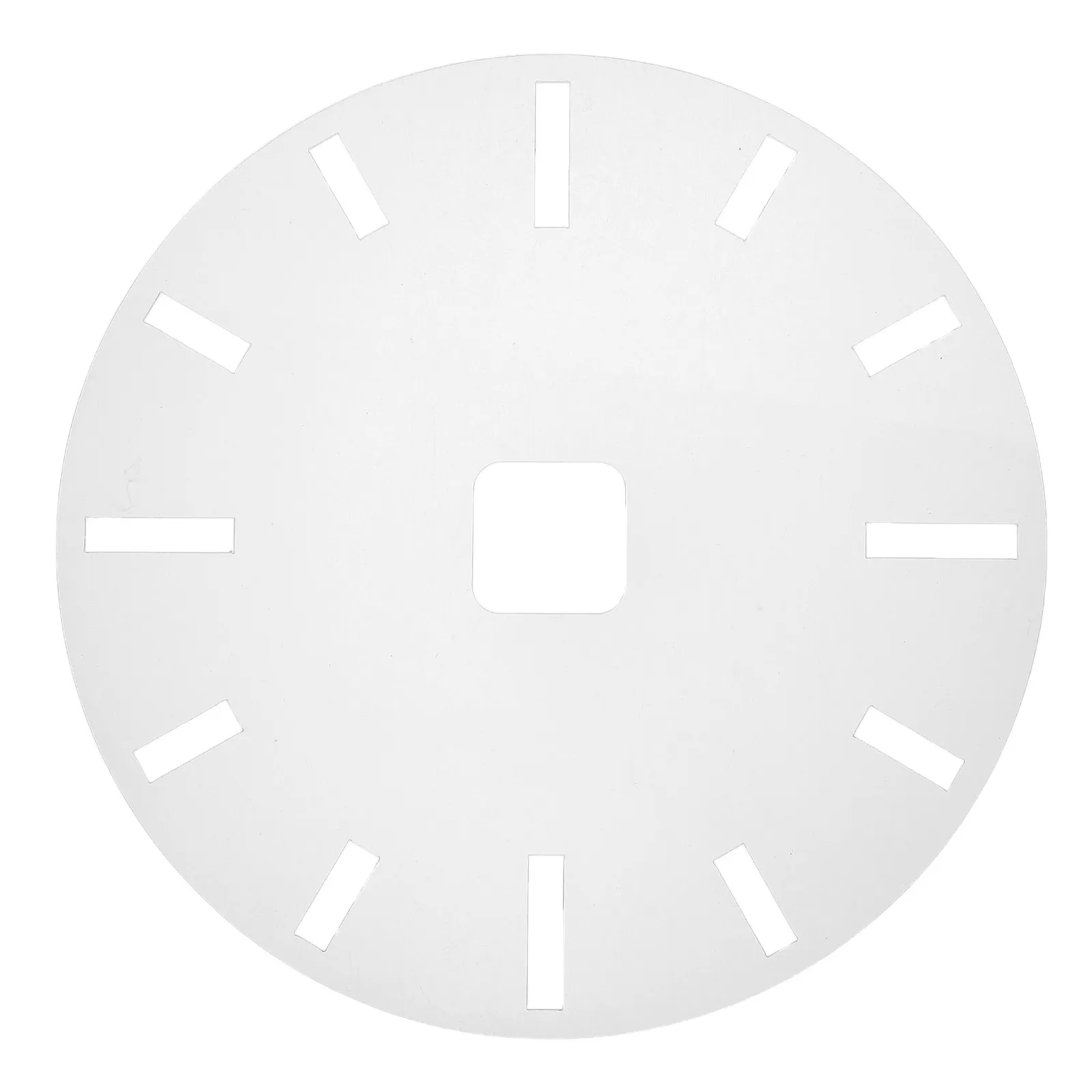 Acrylic Clock Template 10 Circle Router Template Woodworking Dial Mold Precise Clock Face Stencil Reusable DIY Craft Tool