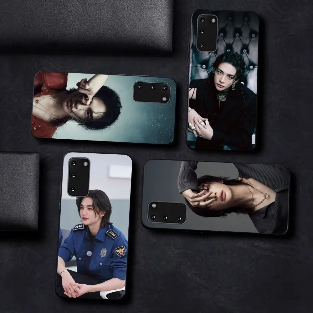 Kpop H-Hwang H-HyunJin Phone Case For Samsung S 9 10 20 21 22 23 30 23 24 Plus Lite Ultra FE S10lite Fundas