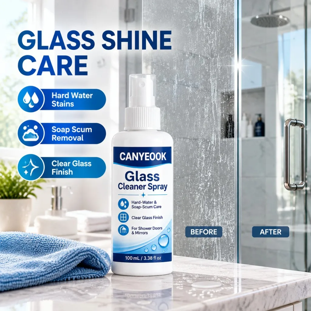 CANYEOOK Anti-Fog Eyeglass Cleaner 100ml, Long-Lasting Clear Vision Formula