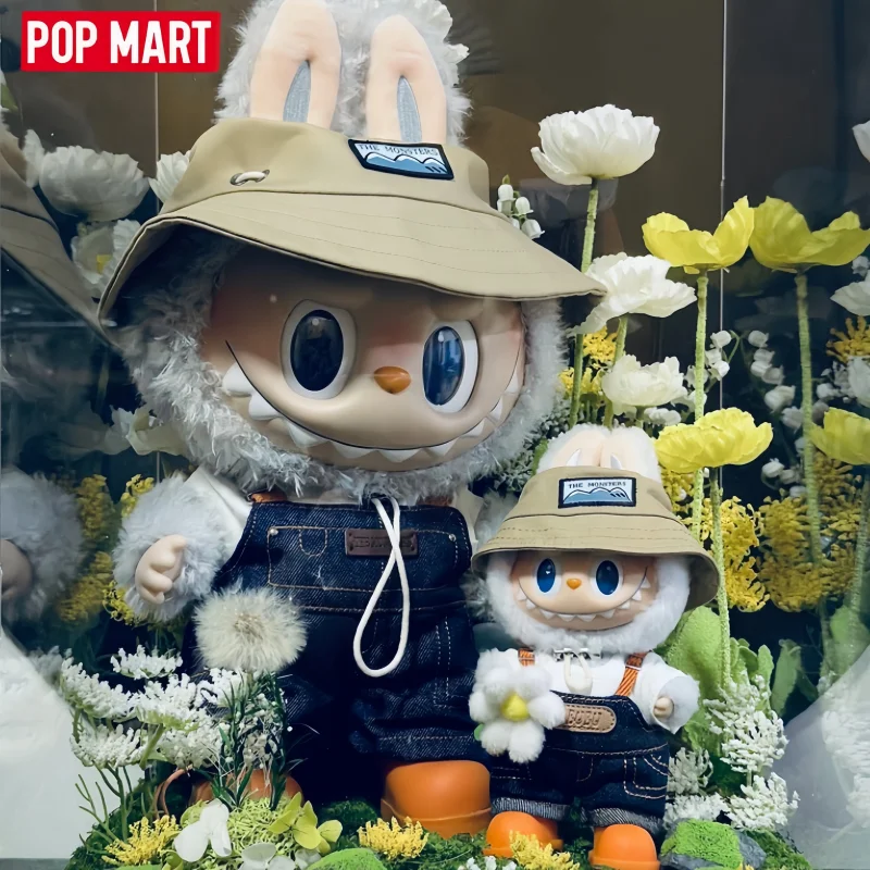 

POPMART LABUBU The Monsters Fall in Wild Series слепая коробка 17 см и 38 см милая виниловая кукла аниме фигурка-сюрприз трендовая игрушка в подарок