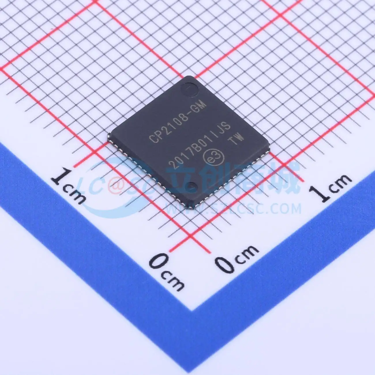 2pcs CP2108-B03-GMR QFN-64-EP(9x9) USB UART USB 2.0 4 Communication Interface IC