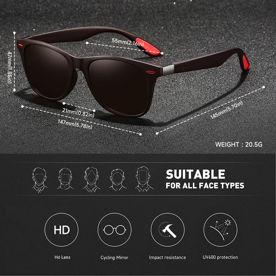 2 pezzi occhiali protettivi quadrati moda uomo donna alpinismo escursionismo occhiali da esterno leggeri alla moda colorati occhiali UV400