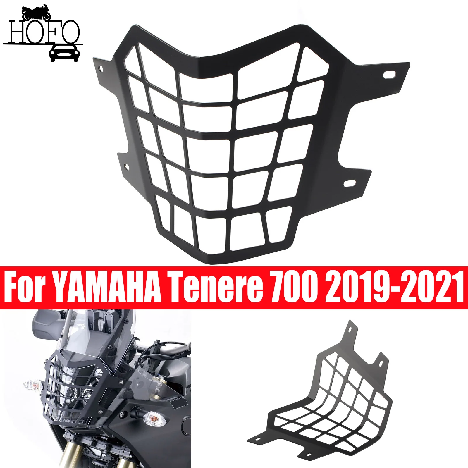 

Headlight Protection Guard Cover For YAMAHA Tenere 700 2019-2021