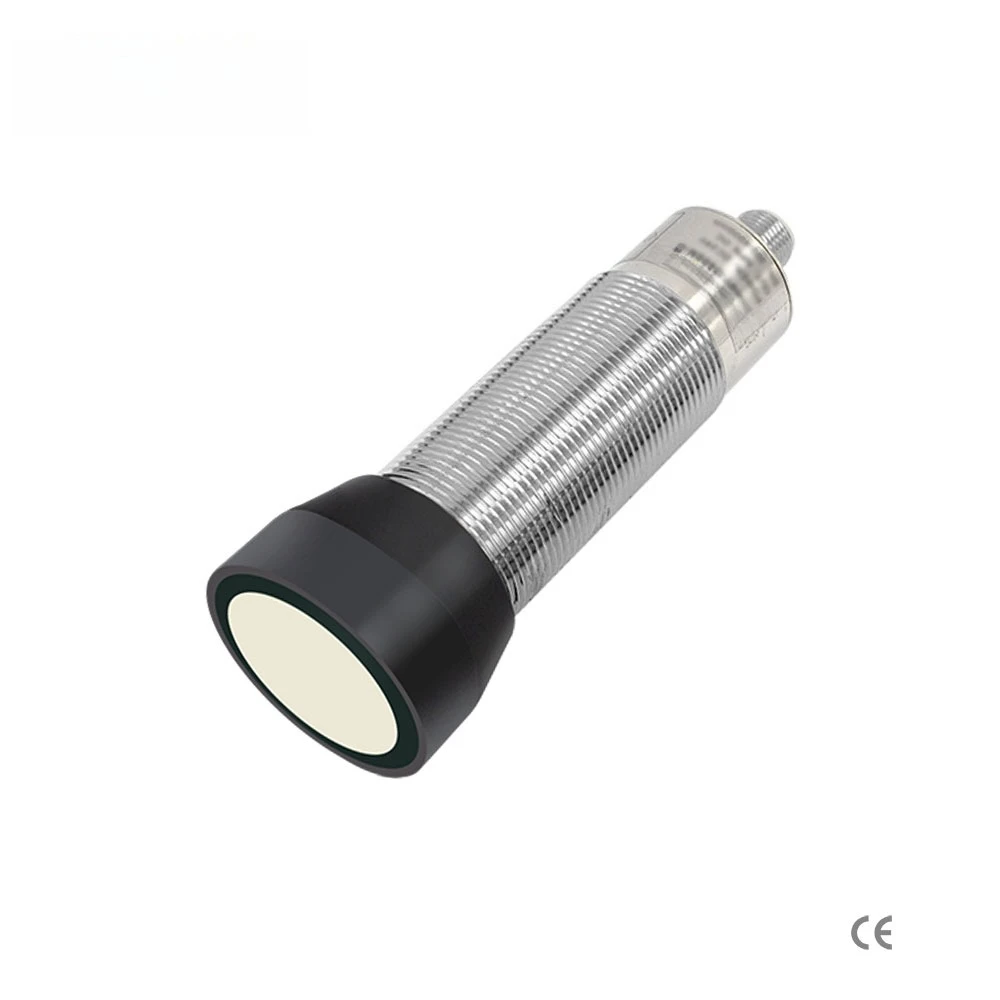QR40T Metal Shell Ultrasonics Distance Sensor Reflective Detection 300mm-4000mm Stable Output Industrial Ranging Transducer