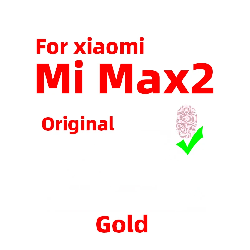 Original For Xiaomi mi Max 2 Fingerprint Sensor Scanner Touch ID Connect home button Flex Cable