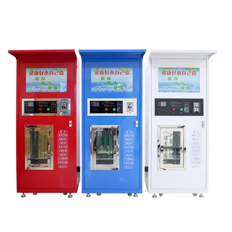 Automatic 400GPD Cold Water Warm Water Vending Machine For Drinking Water