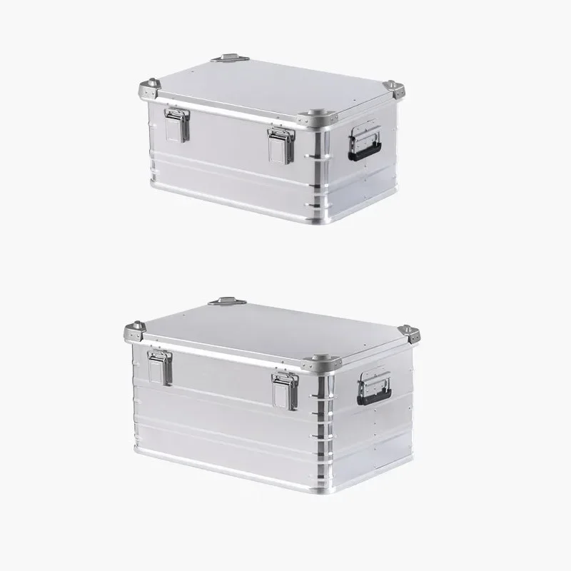 

Camp Aluminum Alloy Luggage Outdoor Large Capacity Storage Box Camping Wagon