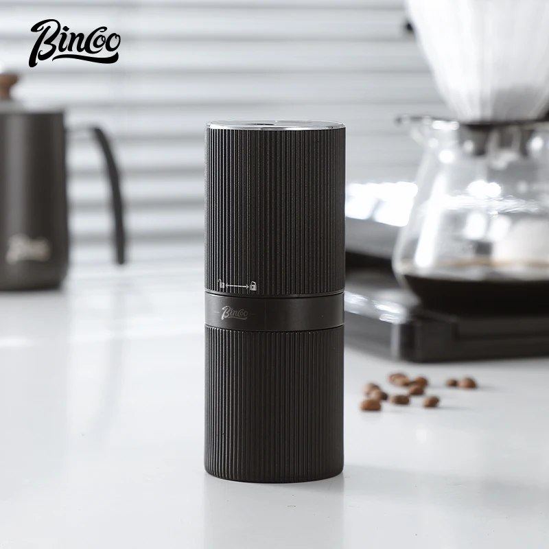 Bincoo  Coffee electric bean grinder can be adjusted for small portable barista tools for home use