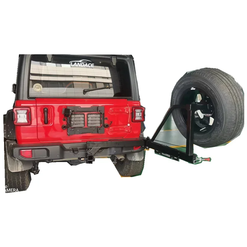 

Made in China After-Market Universal Modular Spare Tire Carrier Rack Fits up to a 35" tall tire