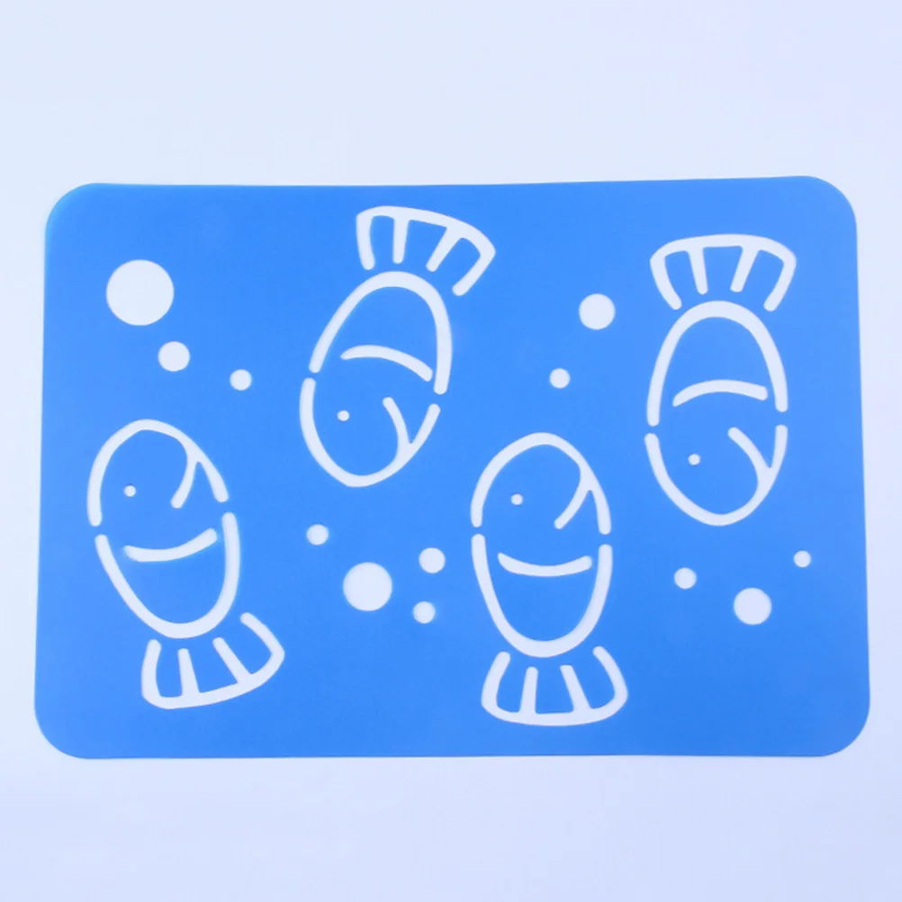 

5Pcs Painting Stencils Reusable PP Craft Templates for DIY Art Projects Hollow Out Drawing Molds for Cards Walls Fabric
