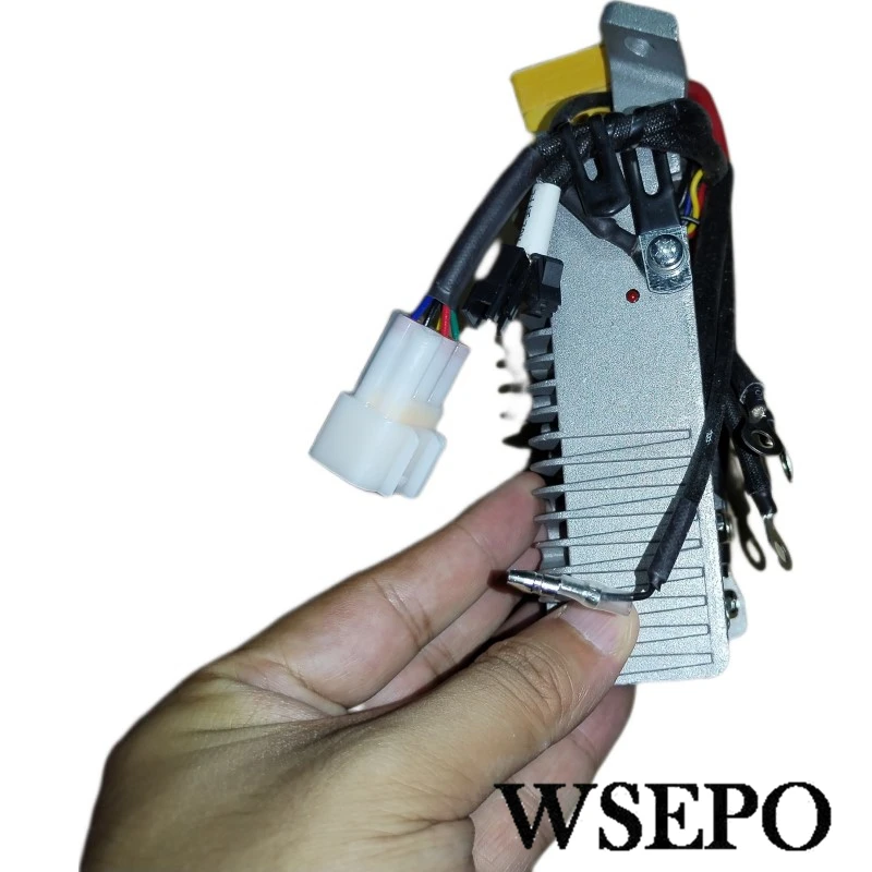 Imagem -05 - Controlador Inteligente com Auto-chocke e Autoacelerador para Wse5000 ou Similar 5kw dc Bateria de Carregamento Gerador Extensor de Escala