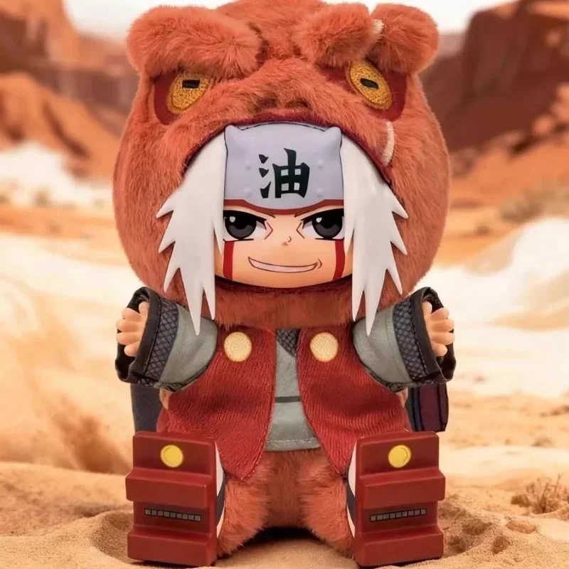 Oryginalna BANDAI Eaki Naruto Uzumaki Naruto Blind Box Shippuden Beast Party Series Pluszowa Lalka Postacie z Anime Są Urocze Zabawki Prezent