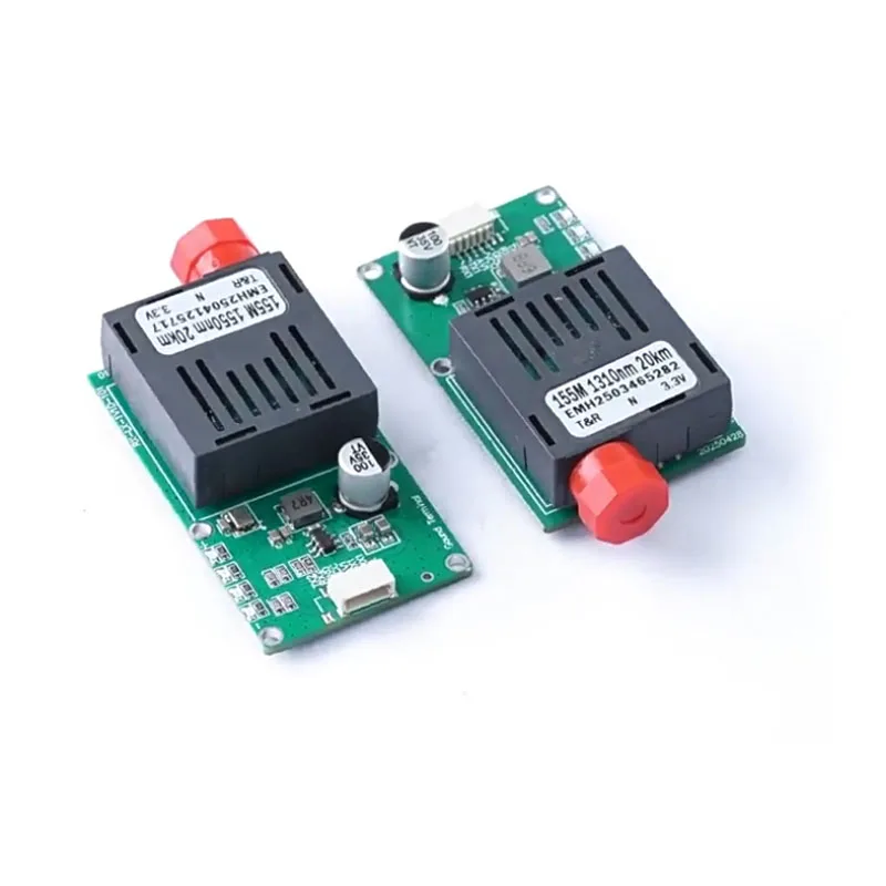 TTL Fiber Optic Transceiver Module, DC 5.5-26V to Fiber Terminal, FPV Aerial Vehicle Optical Link