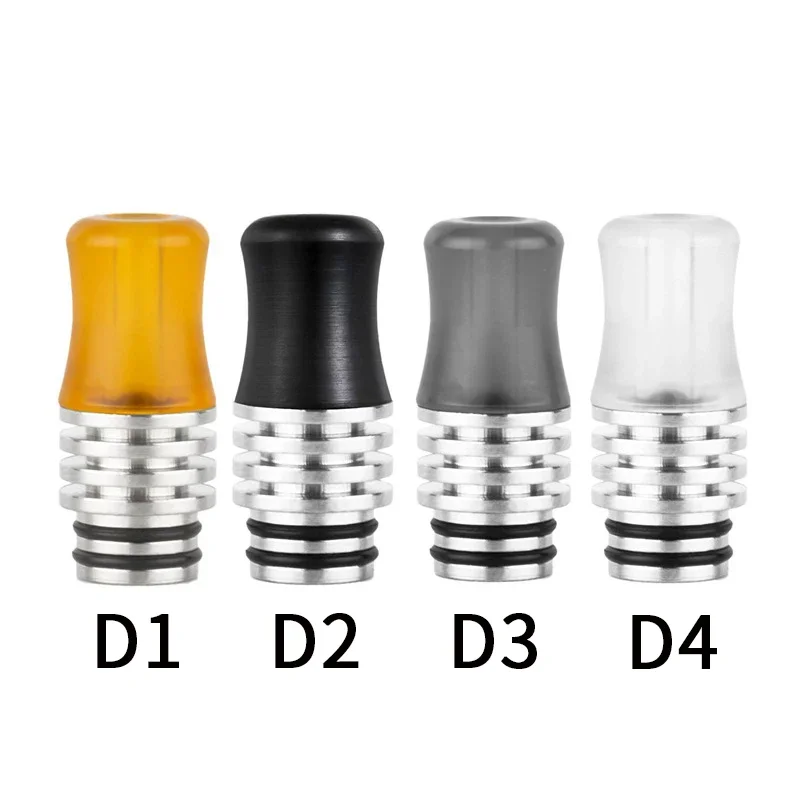 1Pcs  MTL 510 Drip Tip Stainless Steel PEI PC POM Long Snout for  510 Machine Drip Tips  Accessories