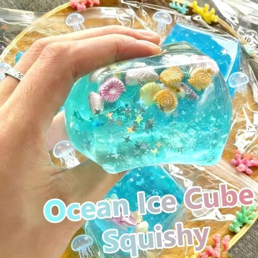 Серия сенсорных игрушек-сквишей в закрытых коробках, случайная милая игрушка с медленным восстановлением формы, коллекционный антистресс-мячик, подарок-сюрприз